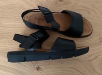 Sandale von Gabor, schwarz, Klettverschluss, Gr. 7,5 Köln - Nippes Vorschau