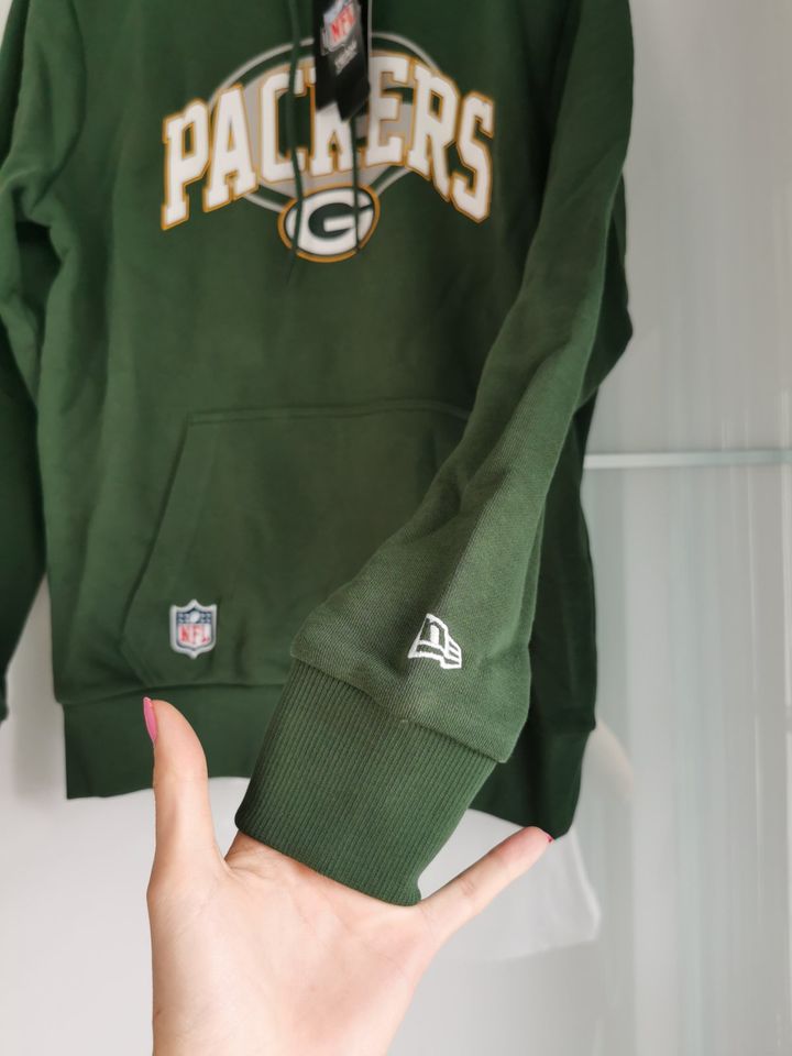 NFL New Era PACKERS Hoodie / Kapuzenpullover Football Gr. S NEU in Niederwinkling