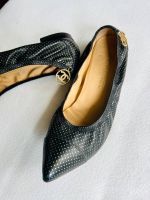 Orig. Chanel Ballerinas Schwarz Gold Pünktchen CC Logo Gold 39 40 Eimsbüttel - Hamburg Rotherbaum Vorschau