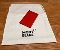 Mont Blanc Kreditkarten-Portemonnaie, Geldscheine Leder Rot Sachsen-Anhalt - Halle Vorschau