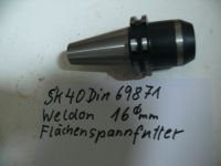 Fräsmaschine,Flächenspannfutter,Sk40,Weldon 16mm,Din 69871. Baden-Württemberg - Tübingen Vorschau