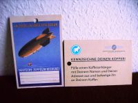 2 Kofferanhänger Namensschild / Zeppelin Nordrhein-Westfalen - Krefeld Vorschau