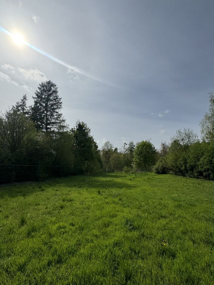 Baugrundstück mit direktem Blick auf den Havelkanal in Brieselang