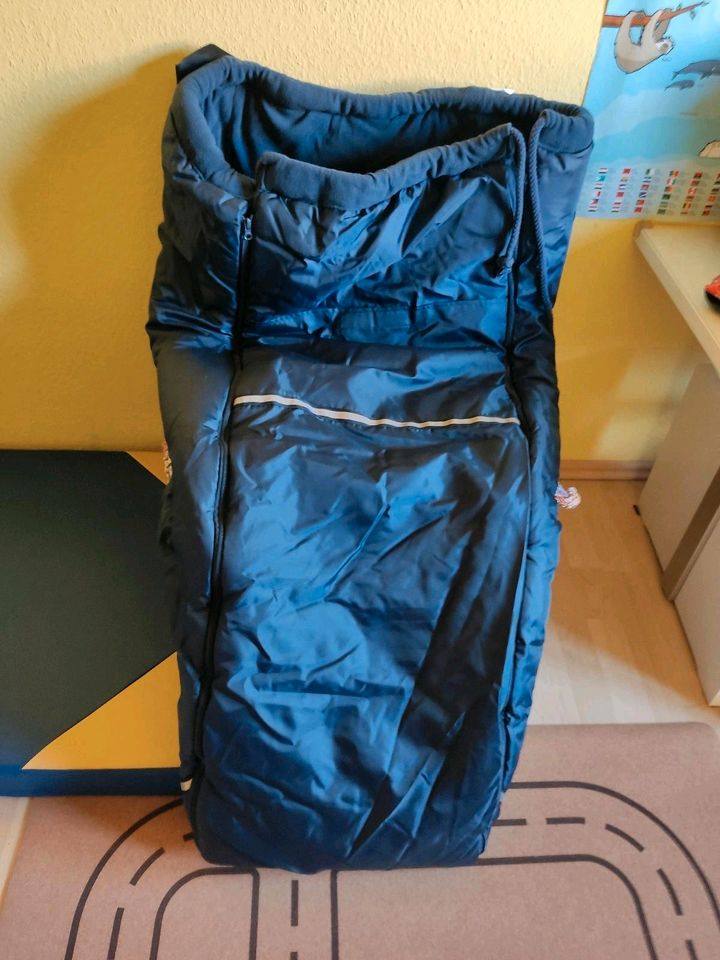 Kaiser Schlupfsack uni marine Fleece 999006 für Rollstuhlfahrer in Dudenhofen