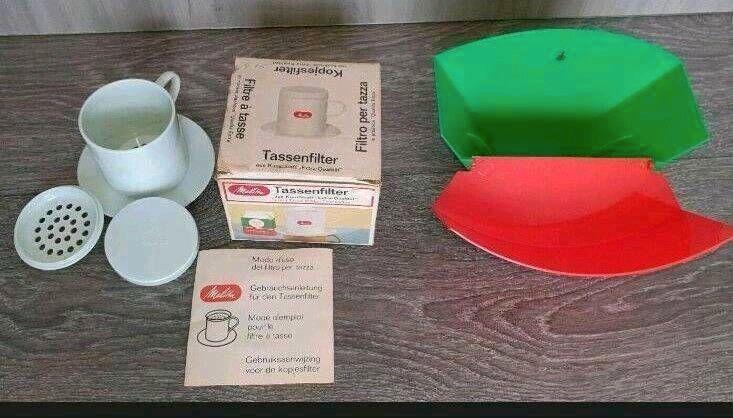 Retro Tassen, Kaffeekanne/TeeKanne, Eierbecher, Melitta in Altendiez