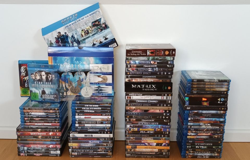Blu Ray DVD Sammlungsauflösung Filmsammlung Blurays DVDs in Buxtehude