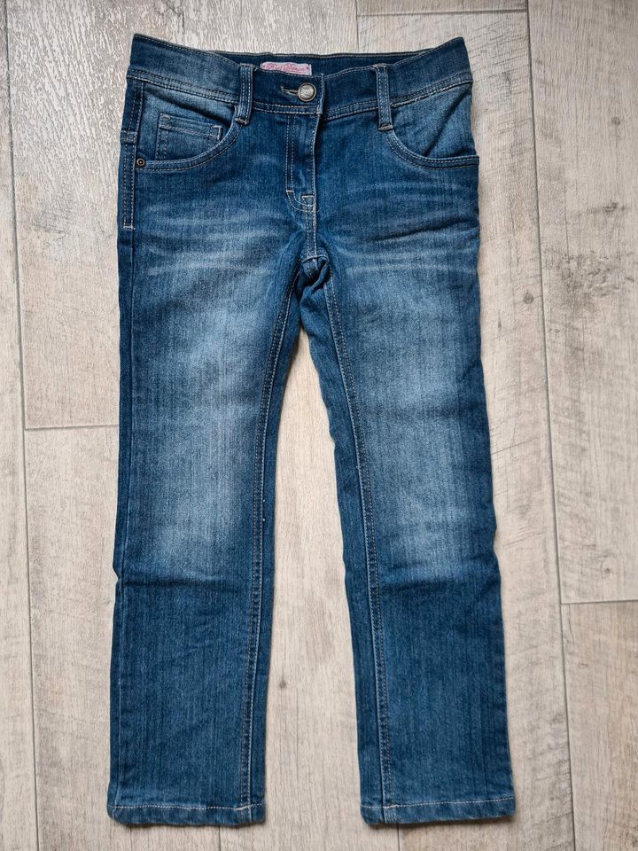 Kinder Mädchen Jeans Blau Größe 116 in Seesen