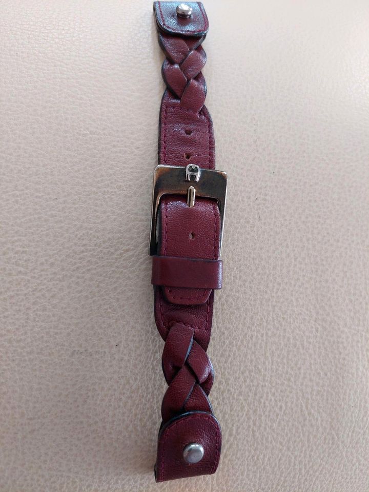 AIGNER-UHREN-LEDER-ARMBAND in Veitsrodt