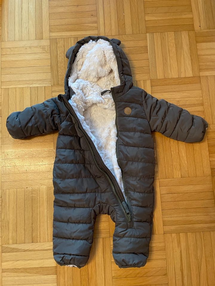 Grüner Baby  Winteranzug Overall H&M 56 in Recklinghausen