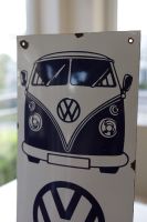 Emailschild VW Bulli Emaille Reklame Auto Werkstatt Garage retro Baden-Württemberg - Kraichtal Vorschau