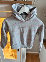 Hoodie /Sweatshirt,C&A, Mädchen,grau /Glitzer ,128 Bayern - Hitzhofen Vorschau