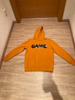 Hoodie Gr. 158/164 orange 3D Motiv GAME Hessen - Bad Hersfeld Vorschau