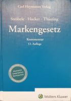 Markengesetz - Kommentar Ströbele Hacker Thiering NP 260 € Rheinland-Pfalz - Landau in der Pfalz Vorschau