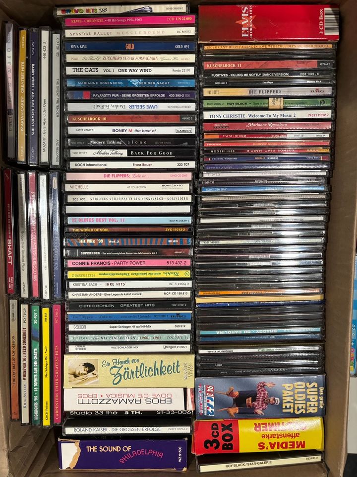 CD Sammlung ca 100 CD‘s Oldies Schlager Pop in Bottrop