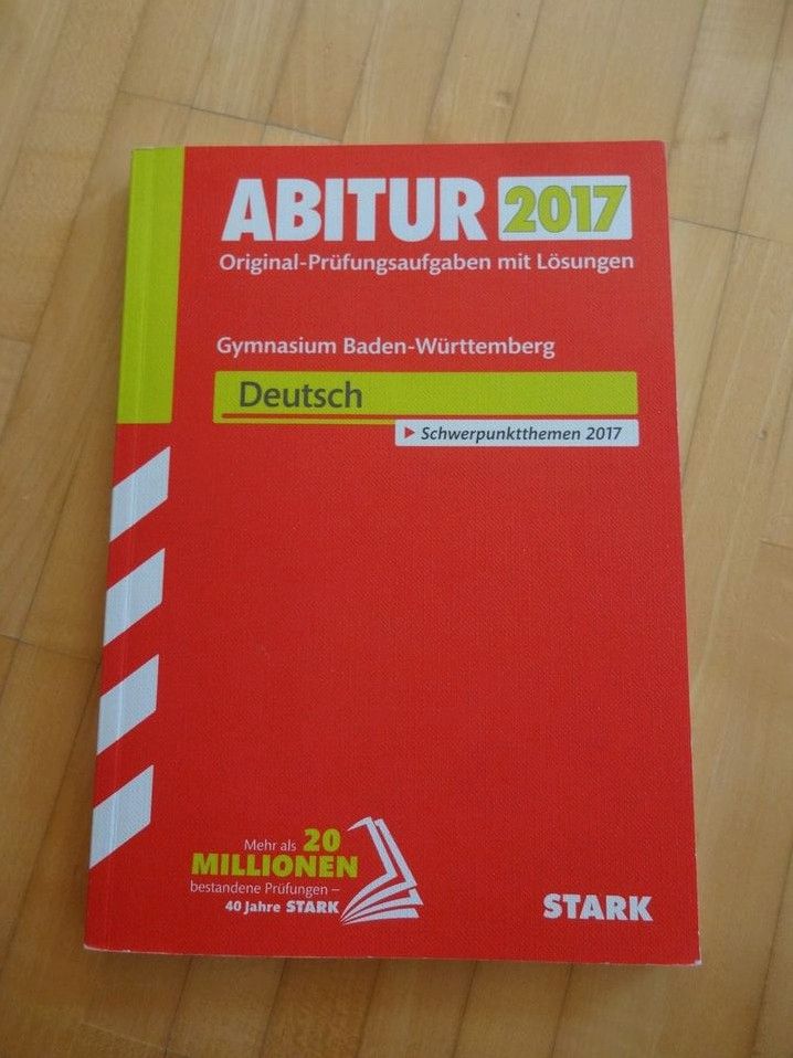 Stark Deutsch Abitur Original-Prüfungsaufgaben Gymnasium BW in Satteldorf