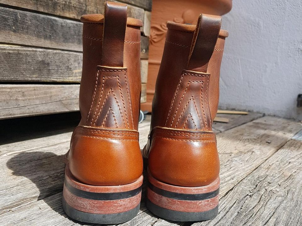 Nicks Handmade Boots Falcon 6" Größe 6.5 B; Stitchdown wie Whites in Hohenpeißenberg