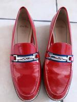Schuhe rot v. ARA High Soft 6 1/2 Lack 3x kurz getragen Hessen - Körle Vorschau