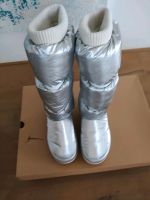 UGG Boots Silber Metallic höhenverstellbar echtes Lammfell Gr. 38 Bayern - Icking Vorschau