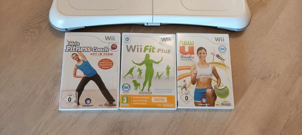 Wii Balance Board+ 3 Spiele in Öhringen