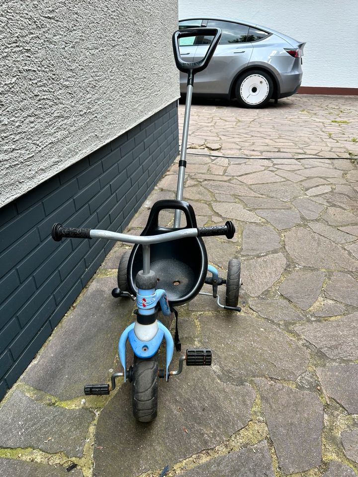Puky Dreirad mit Schiebestange blau in Pulheim