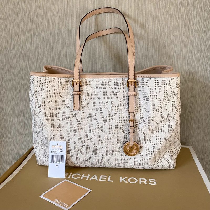 Michael Kors weiße Tasche Damen Jet Set Travel Vanilla in Gyhum - Hesedorf  | eBay Kleinanzeigen ist jetzt Kleinanzeigen