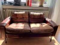 Vintage Sessel/ Sofa echtes Leder braun Lindenthal - Köln Sülz Vorschau