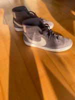 Nike Sneaker Wildleder High Top Grau Lindenthal - Köln Weiden Vorschau