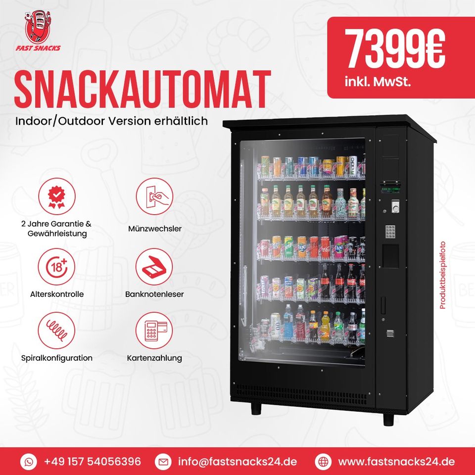 Snackautomat Warenautomat - Leasing/Mieten/Finanzierung möglich in Berlin