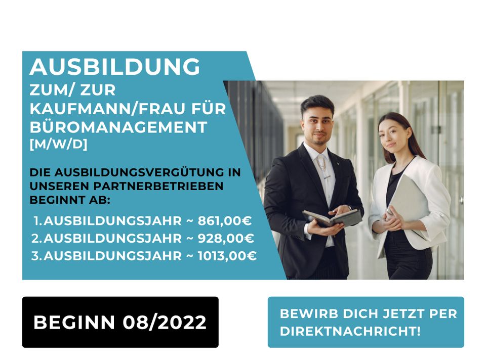 AUSBILDUNG - BÜROMANAGMENT (m/w/d) in 10115 Mitte in Berlin