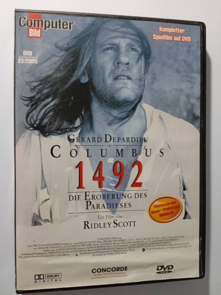DVD "COLUMBUS 1492" Gerard Depardieu in Leipzig