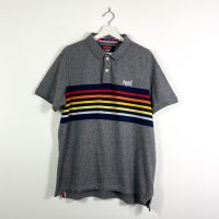 Superdry Poloshirt Gr.XL/XXL Herren Grau Gestreift Nordrhein-Westfalen - Gronau (Westfalen) Vorschau