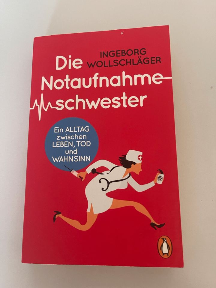 Buch „Die Notaufnahmeschwester“ Autobiografie Humor Krankenhaus in Brilon