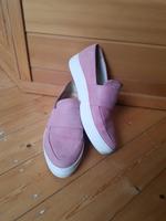 Vagabond Loafer rosa weiß Gr. 36 36,5 37 Wildleder Halbschuhe Nordrhein-Westfalen - Burbach Vorschau