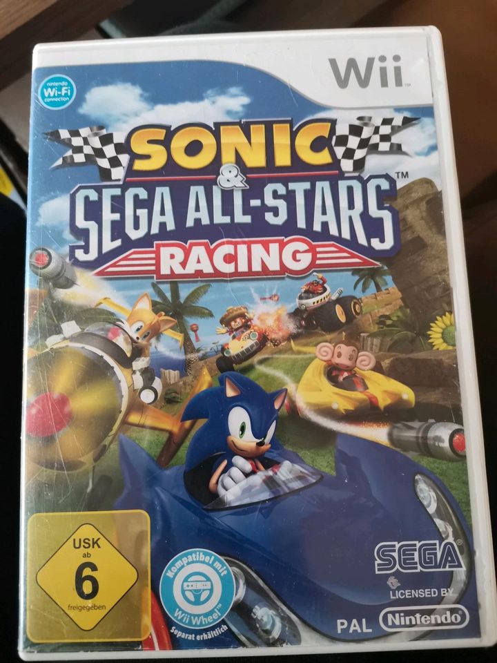 Sonic Sega All Star Racing, Spiel für Wii in Herne