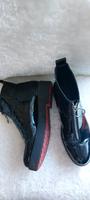 Zara Woman Lack Boots Schwarz Gr. 40 Bayern - Uffing Vorschau