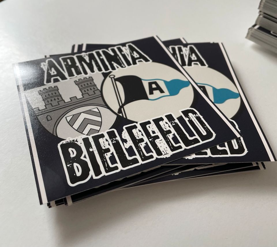 Arminia Aufkleber in Bielefeld