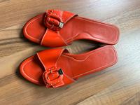 Sommer Tods Pantolette 39,5 Orange Niedersachsen - Worpswede Vorschau