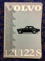 Volvo Amazon 121 / 122 Bedienungsanleitung Betriebsanleitung 1964 Hessen - Burgwald Vorschau