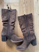 Braune Veloursleder Stiefel, Carmela, Größe 39 Nordrhein-Westfalen - Lindlar Vorschau