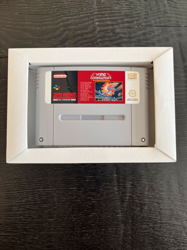 Wing Commander SNES Super Nintendo OVP in Obersulm