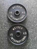 Weider Hantelscheibe Gewichtscheibe 50 mm no Gym80 nautilus cybex Hessen - Wiesbaden Vorschau