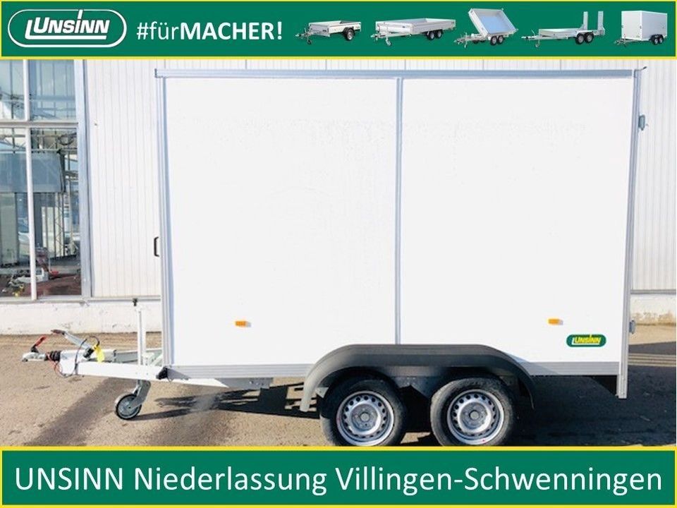 Pkw Anhänger UNSINN Kofferanhänger 2000 kg Tandem in Villingen-Schwenningen