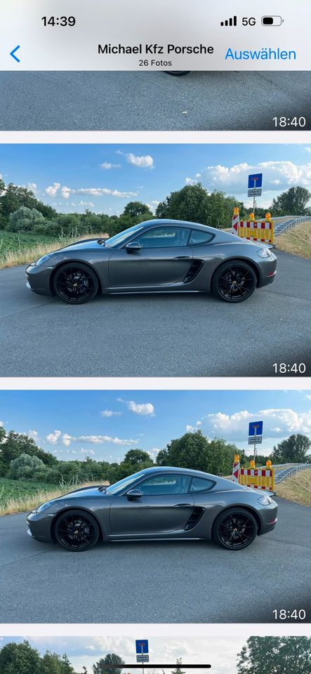 Porsche Cayman 718 in Bielefeld