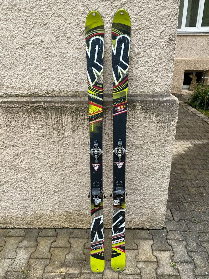 Skitour Ski K2 Wayback 88 (181 cm) + Dynafit Radical + Felle in Augsburg