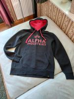 Alpha Industries Hoodie Pullover Gr. L schwarz rot Nordrhein-Westfalen - Lüdinghausen Vorschau