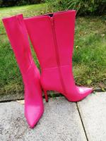 Catwalk Lederlook Highheels-Stiefel Gr.38 Bayern - Gersthofen Vorschau
