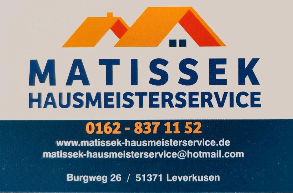 HAUSMEISTERSERVICE Gartenpflege Winterdienst Entrümpeln Entsorgun in Leverkusen