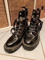 schwarze Boots Stiefeletten Hessen - Flörsheim am Main Vorschau