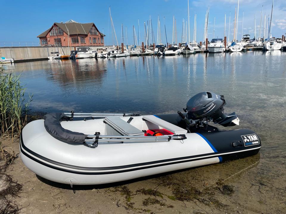 Aussenborder Motor Yamaha F15 CMHS, Schlauchboot ist reserviert in Hamburg