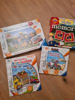 Tip Toi Feuerwehrmann Sam Set ✨️Bücher✨️Puzzle✨️Memory Hessen - Mühltal  Vorschau